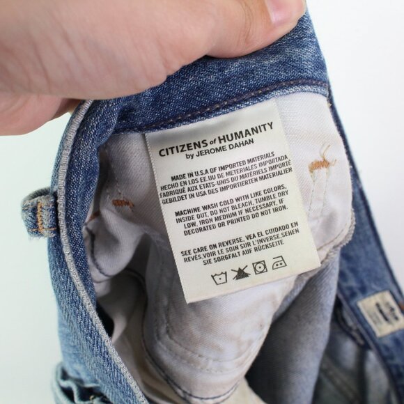 Citizens of Humanity Liya Hi-lo Hem Classic Fit Jeans Size 27 - Picture 10 of 11